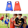 Double Deck Fabric Children Captain America Cape